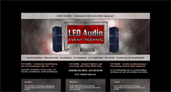 Desktop Screenshot of led-audio.com